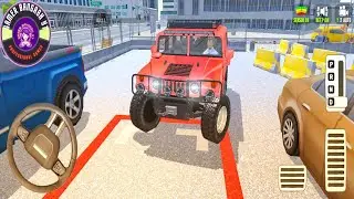 Perfect SUV Parking Simulator | Red SUV Pro Parking Insane Red SUV Parking Skills | Parking