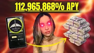 How to Stake Nemesis DAO 112,965,868% APY (Fully Explained)