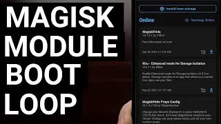 How to Uninstall All Magisk Modules When in a Bootloop