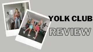 VLOG | YOLK CLUB REVIEW, LEG WORKOUT