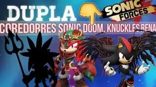 dupla PRO NATAL! KNUCKLES RENA, SHADOW DOOM!🎁🥳🎄