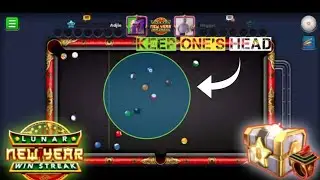 8 Ball Pool - Calm Shot in LUNAR NEW YEAR WINSTREAK - Free Cue and Ring