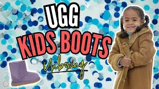 New Ugg Classic II Boot Lilac Mauve | Ugg Big Kids Boot Unboxing