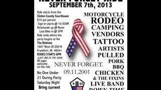 Never Forget Ride ABATE Foundation Ride   Produced by Erick F Dircks  Vol #1