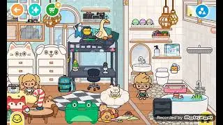 Toca boca 🙂 Poranna rutyna do szkoły🏫 Będzie part 2