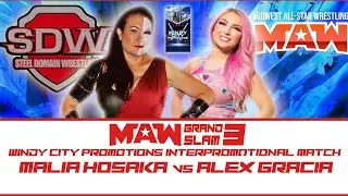 Malia Hosaka vs Alex Gracia | FREE MATCH | MAW's Grand Slam 3