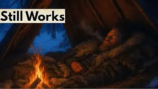 How Did They Sleep in Tipi Tents Without Freezing to Death in the Viking Age?