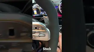 CLA45S AMG Madtrace Magnetic Paddle Shifters