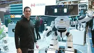 Hesai CES 2024 Booth tour