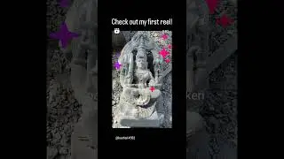 Scupleter of Gramadevatha 4.5f in krishna shila stone 🙏6363486608