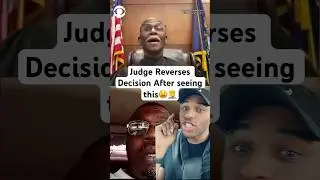 Judge reverses decision after seeing this! 😮 #court #law #judge #watch #shorts #funny #omg #viral