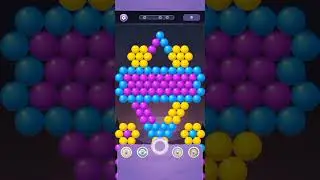 Bubble Shooter 2 Gameplay | Level 20-21 | Bubble Shooter Game offline #shorts #youtubeshorts
