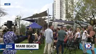 Beautiful new look, features for Maurice Gibb Memorial Park in Miami Beach