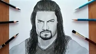 WWE Drawing |  Roman Reigns
