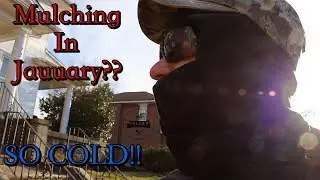 FIRST Mulch Job of 2019 ► How Hard Was It? + Property Walk Around