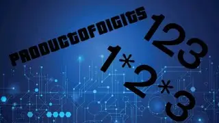 JAVA PROGRAM to find the PRODUCT of digits in a given NUMBER