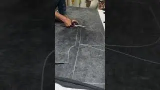 Custom Acid Wash T shirts Cutting under Process  #apparelproduction #streetwear
