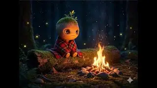 Иногда для счастья нужен только огонь и тишина 🔥🌌