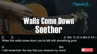 Seether - Walls Come Down Guitar Chords Lyrics