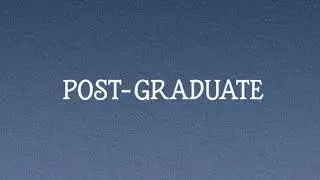 How to Pronounce ' Post-graduate '