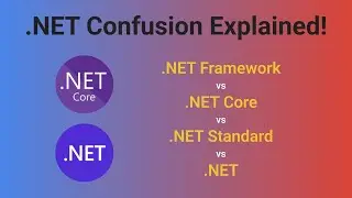 .NET Framework vs .NET Core vs .NET Standard vs .NET - What's the difference?
