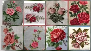 #1 Потрясающие и элегантные схемы для вышивки крестом/идеи дизайна вышивки чарсути. Вышивка ручно...