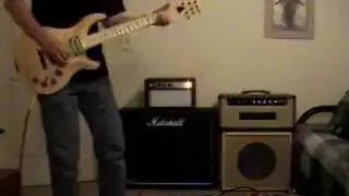 Treker custom guitar and Phaez hand built amp