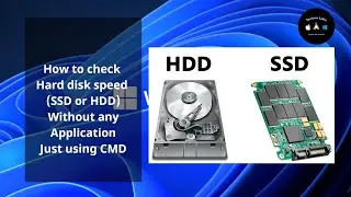 How to check Hard disk speed (SSD or HDD)