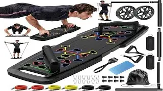 Transform Your Home Gym: MQRW Push Up Board & 20-in-1 Fitness Set!