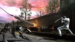 Improved Blade Wolf Vs -5 Wooden Sword - Metal Gear Rising: Revengeance