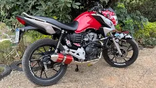 Escapamento Dore na Titan 160