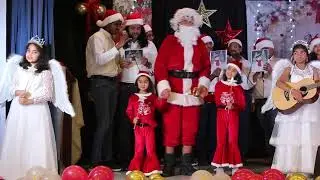 Carol singing competition winner St Francis family unit