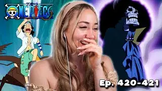 САМАЯ СМЕШНАЯ АРКА ИЗ ВСЕХ! 😂 - РЕАКЦИЯ на 420 и 421 серии «One Piece»!