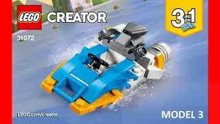 Extreme Engines | 31072 | Model 3 | Creator | Race | 2018 | Lego Instructions