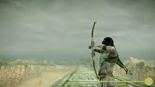 Crossing the Forbidden Lands Bridge in Shadow of the Colossus - Mirrored World