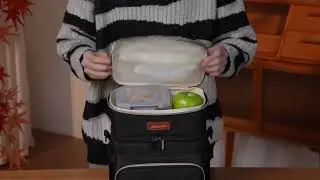 Insulated Breastmilk Cooler Bag &ndash; Holds 6 Bottles #BreastmilkCooler #BabyBottleBag