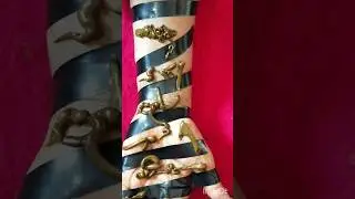 Easy mehndi design raksha bandhan special#tape #trick #mehndi #henna design#❤️