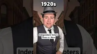 Independent Voters: Then vs. Now #comedy #funny #independence #politics #vote