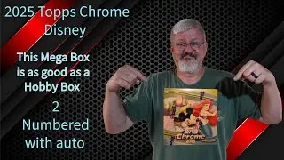 2025 Topps Chrome Disney Mega Box!!