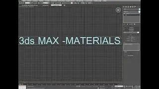 3dsmax  Materials  - 3dS Max Tutorial