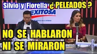 ¿QUE PASO? Entre Silvio Valencia y Fiorella Retiz, ella le dice 