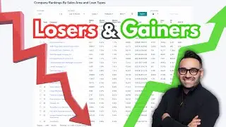 Mortgage Gainers & Losers: Who&rsquo;s Winning and Who&rsquo;s Bleeding Loan Officers