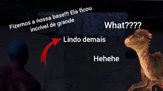Ark survival Ep:2 domando um Dilofossauro será que foi fácil??
