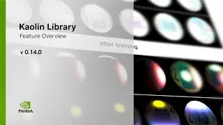 Accelerate 3D Deep Learning Research with the NVIDIA Kaolin PyTorch Library