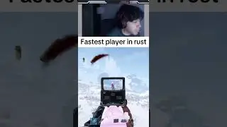 The FASTEST player in rust. Ak muzzle boost on TOP. #rust #rustpvp #rustgame #rustclips #rustshorts