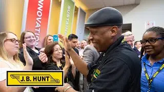 J.B. Hunt Million Mile Drivers Celebration