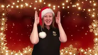 Merry Christmas Day - Stonekeepers - Signed with Makaton