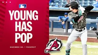 Mariners' Cole Young crushes a homer | MiLB Highlights