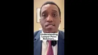 Understanding Lawyer Fees  Retainers Explained #shorts #lawyer