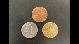 Silver and Gold Penny Demonstration